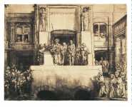 Rembrandt Harmensz. van Rijn Christ Presented to the People Ecce home OG01 - Hermitage